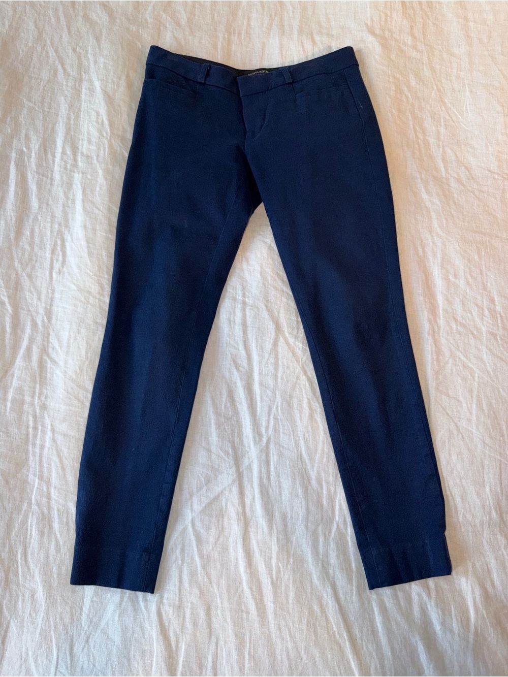 Banana Republic Navy Sloan-Fit Dress Pants
